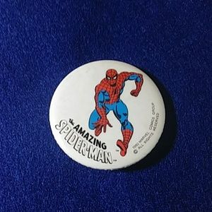 VTG Spider-Man Button
